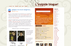 Nouvelle allure de l'Insipide Blogue!